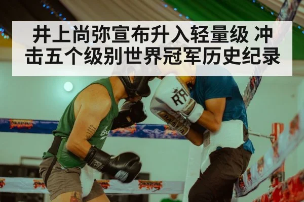 井上尚弥宣布升入轻量级 冲击五个级别世界冠军历史纪录